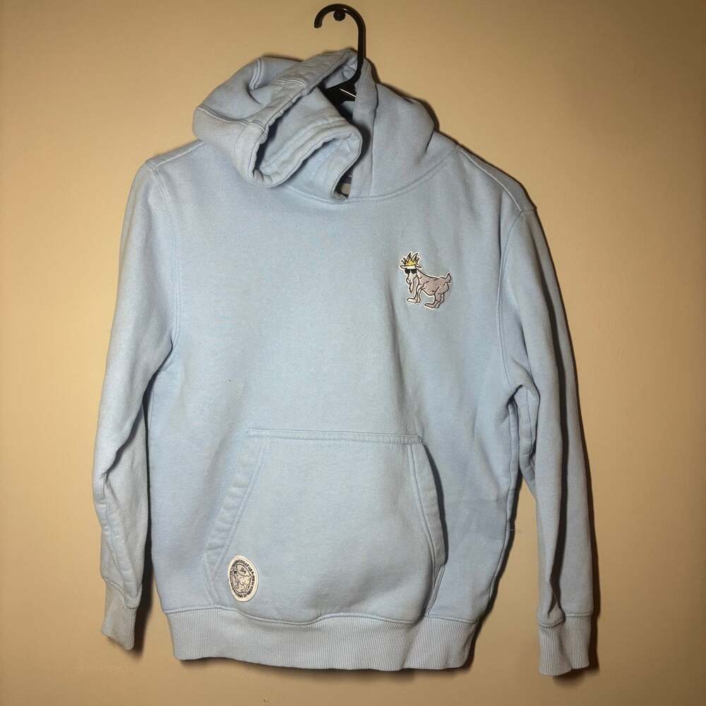 GOAT USA The OG Light Blue Pullover Hoodie Sweatshirt